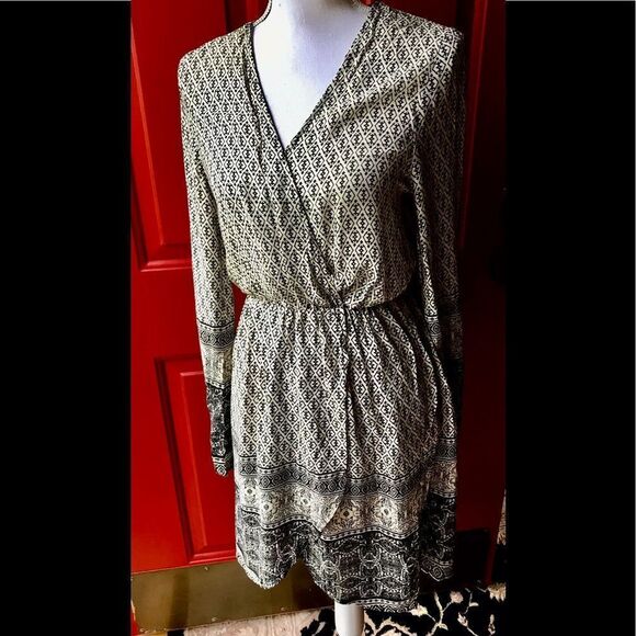 NWT Code Carly cotton crossover dress - Picture 6 of 8